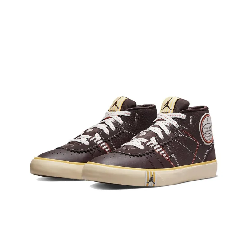 Jordan Series Mid Maison Chateau Rouge Brown-2