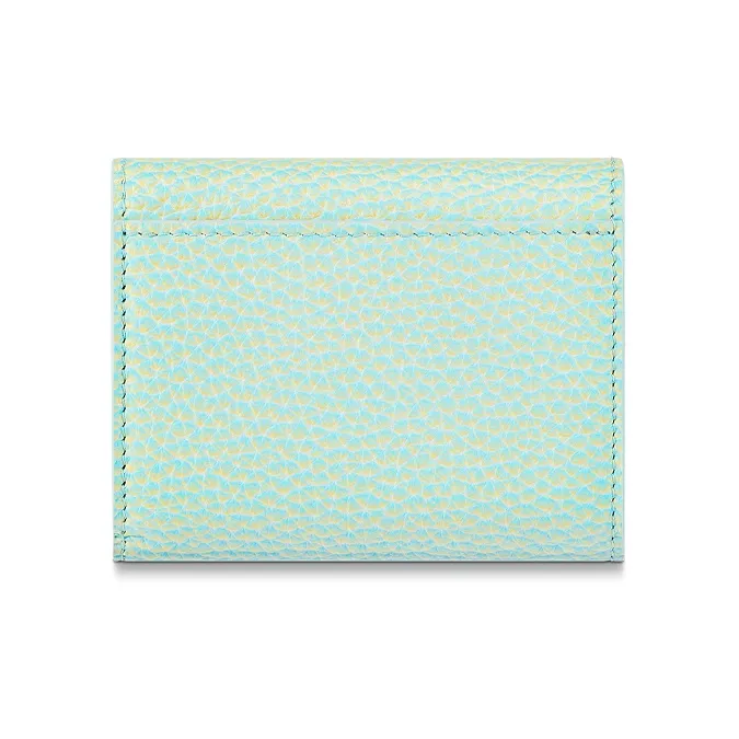 LOUIS VUITTON Capucines Wallet Xs Vert D'eau Green-2