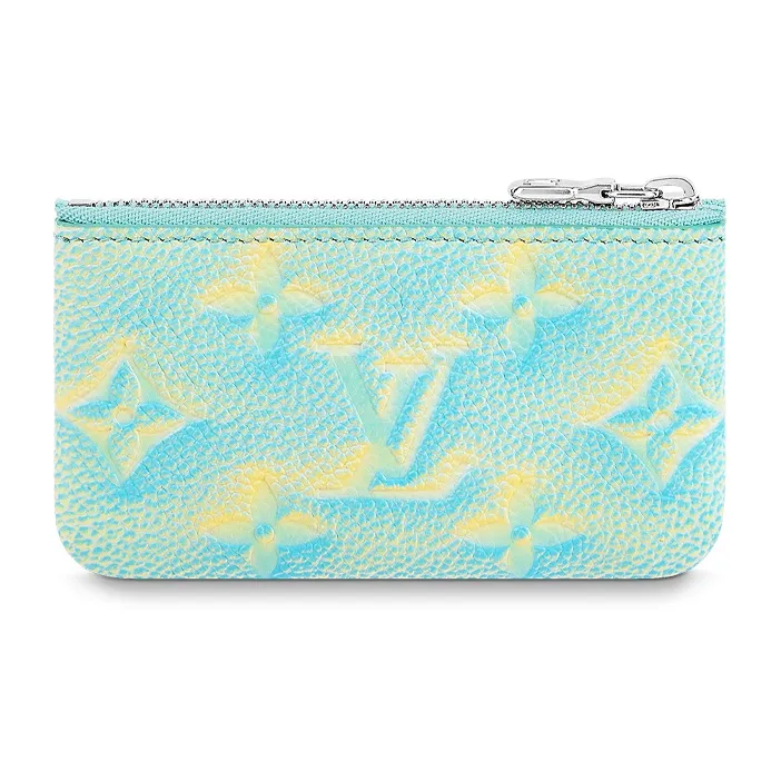 LOUIS VUITTON Key Pouch Vert D'eau Green-2