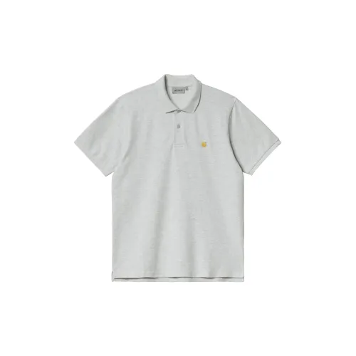 Carhartt WIP Polo Shirts Men Gray