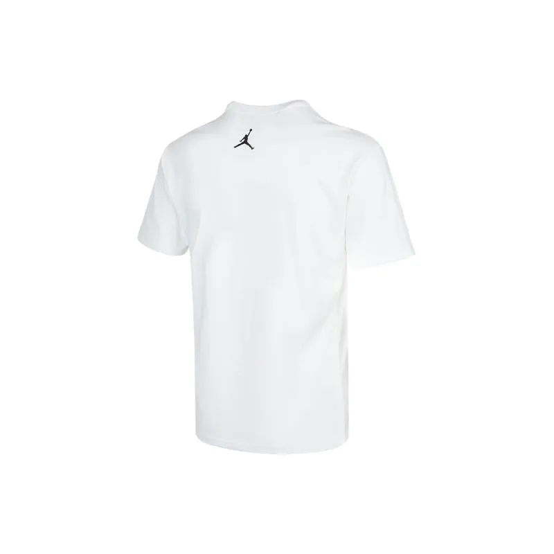 Jordan Set-in Sleeve T-Shirt Men's White-1