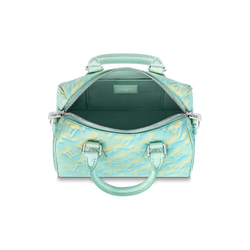 LOUIS VUITTON Speedy Bandouliere 20 Water Green-3