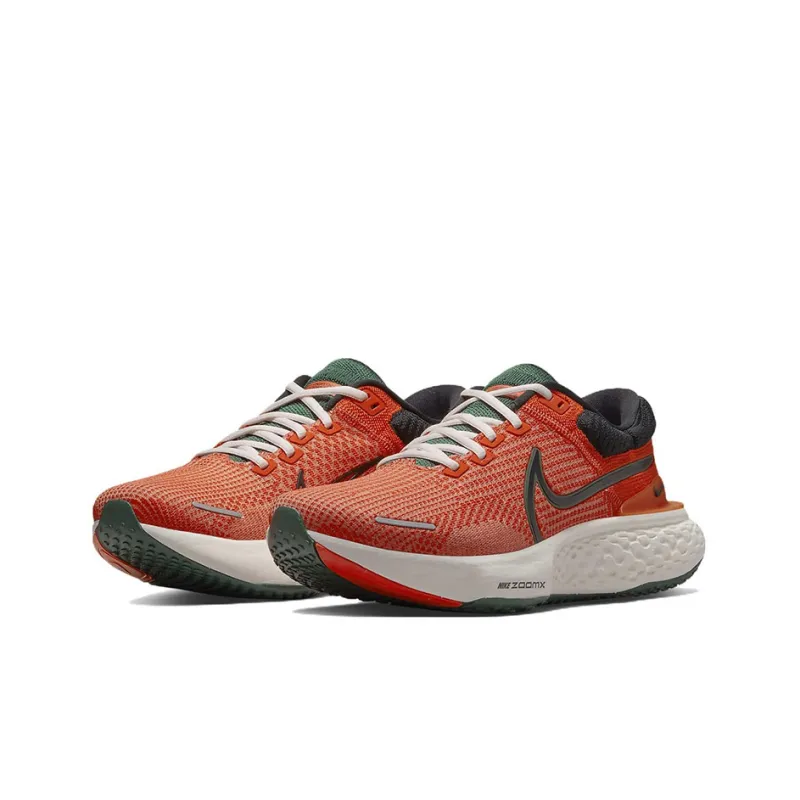 Nike ZoomX Invincible Run Flyknit 2 Team Orange Gore Green-2