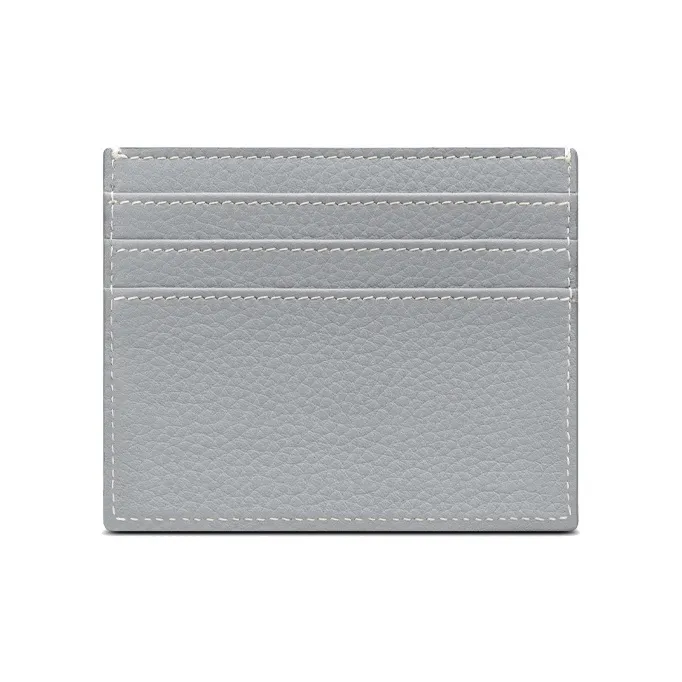 DIOR Cow Leather Card Holder, Wallet, Card Holder Men's Gray-1
