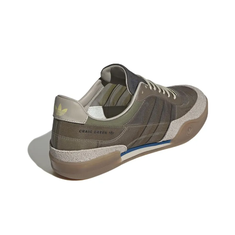 CRAIG GREEN x Adidas Originals Squash Polta Akh Wear Resistant Low Top Casual Shoes Men's Taupe-3