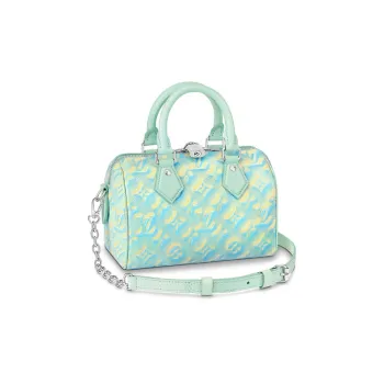 LOUIS VUITTON Speedy Bandouliere 20 Water Green