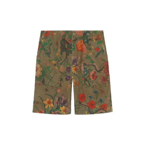 GUCCI Casual Shorts Men Brown