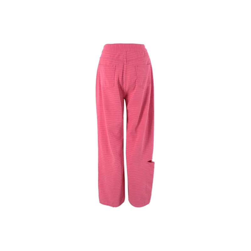 CLOUD SEASON Casual Pants Women's Pink-1