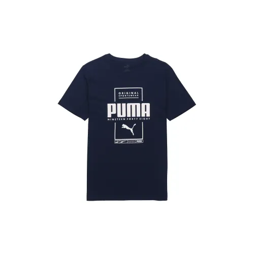 PUMA T-Shirts Men Blue