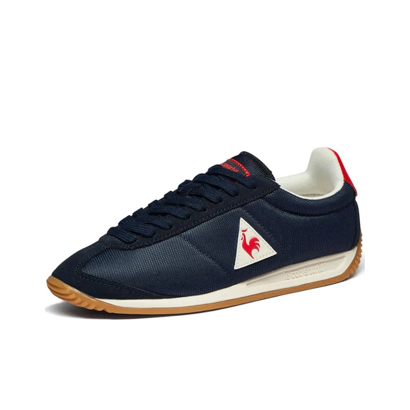 Le Coq Sportif Casual Shoes Unisex Low Top Navy Blue/Red-2