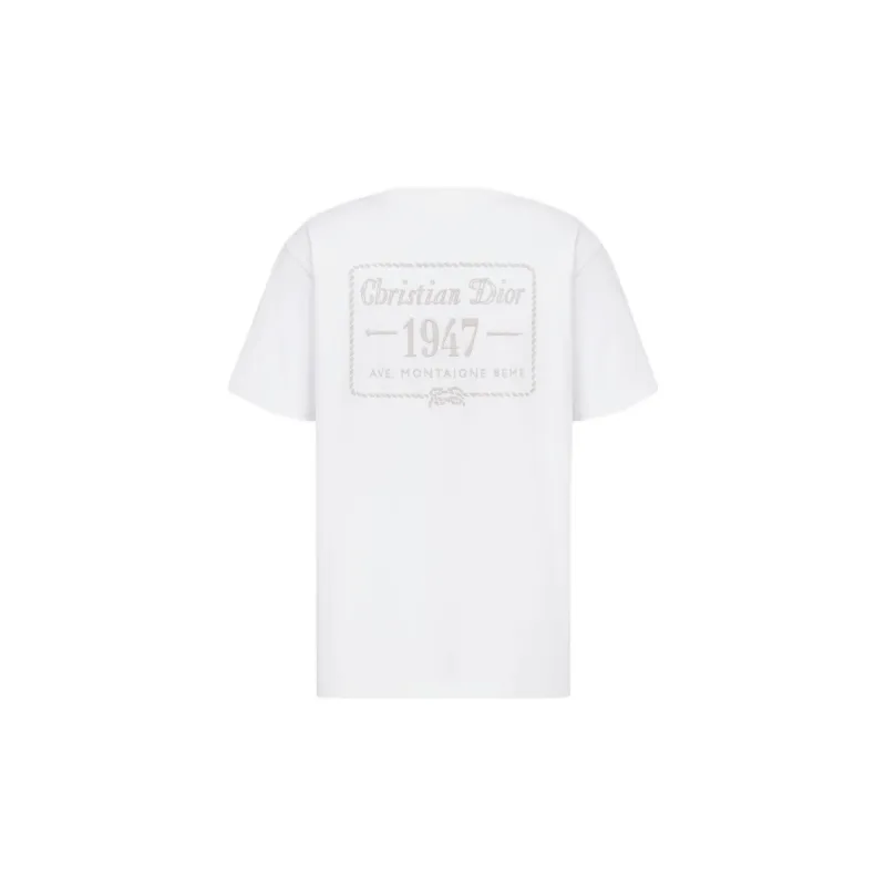 DIOR By Birkenstock Relaxed Fit Cd 1947 T Shirt-1