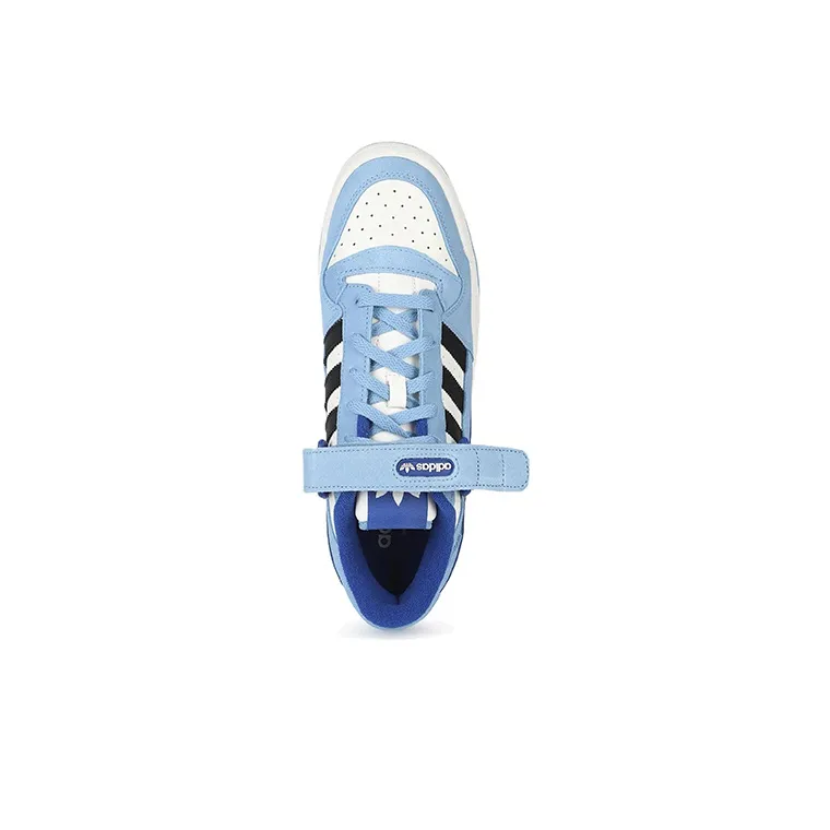 Adidas Forum Low Team Light Blue Core Black Royal Blue-2