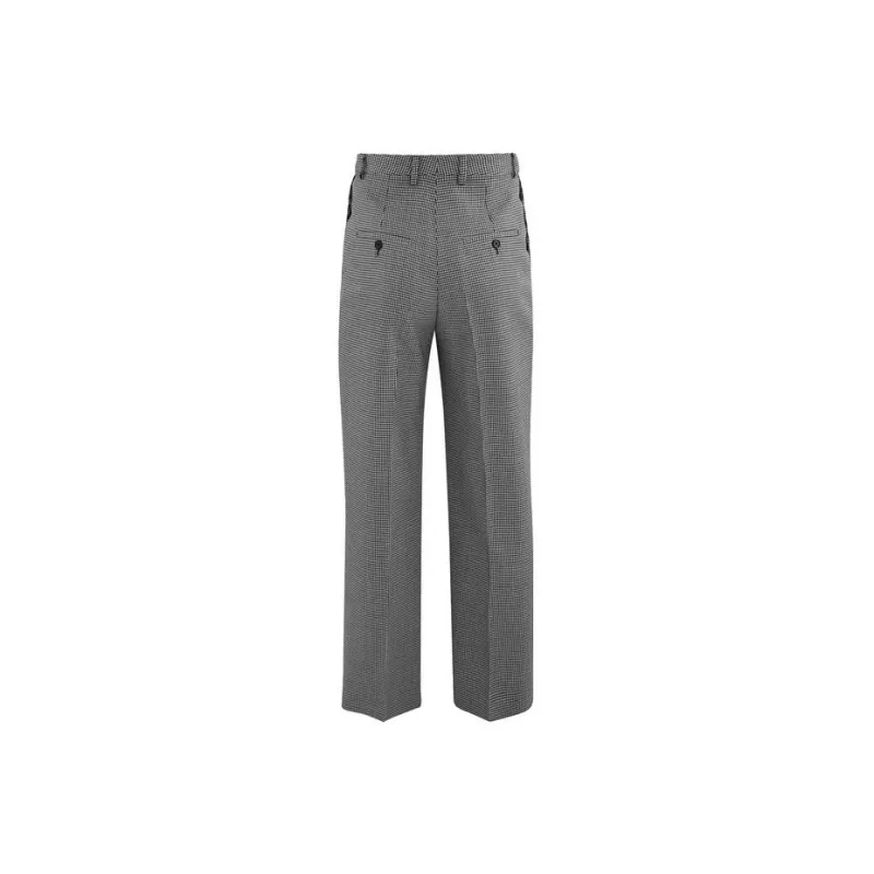 CELINE Casual Pants Women's Black/White-1