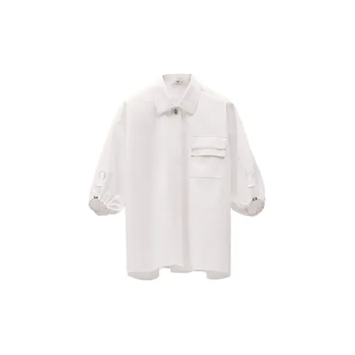 HERMES Shirts Women's White