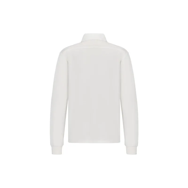 DIOR By Birkenstock Relaxed Fit Cd 1947 Longsleeved Polo Shirt-1
