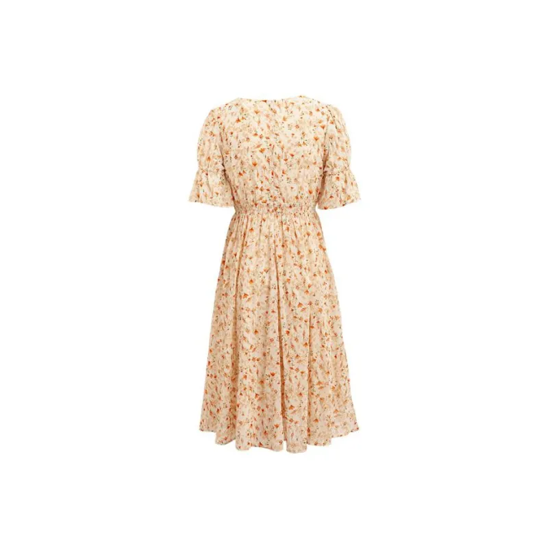 Olrain SS22 A Line Skirt Dress Multicolor-1