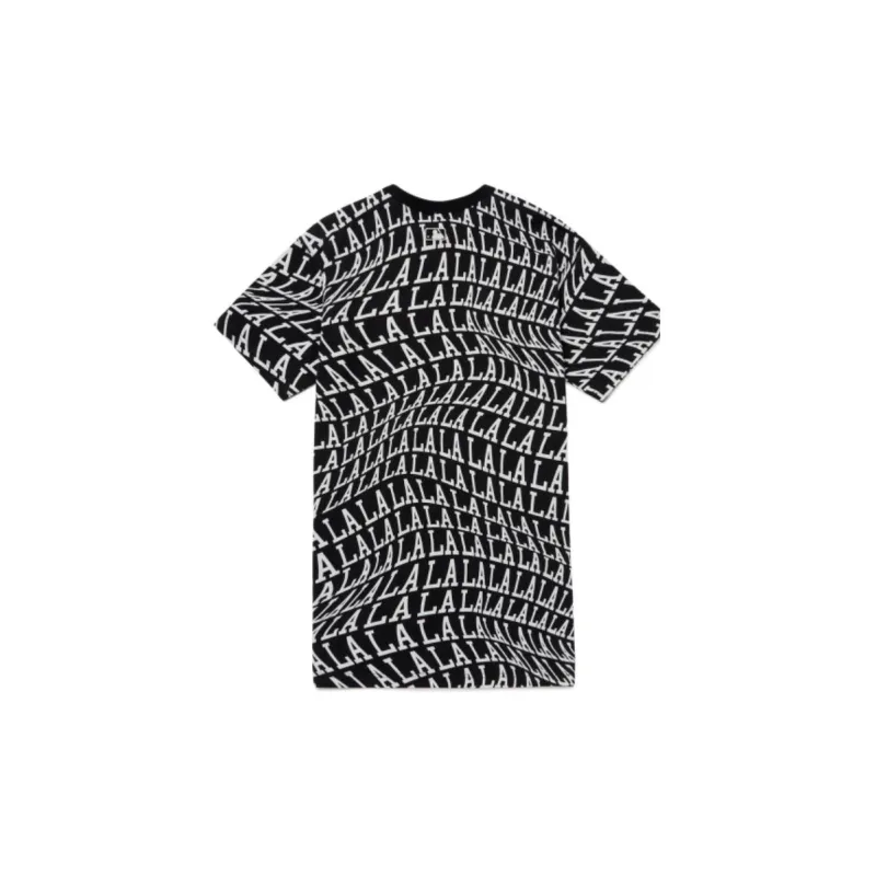 MLB Short Sleeved Dresses Women's Black-1