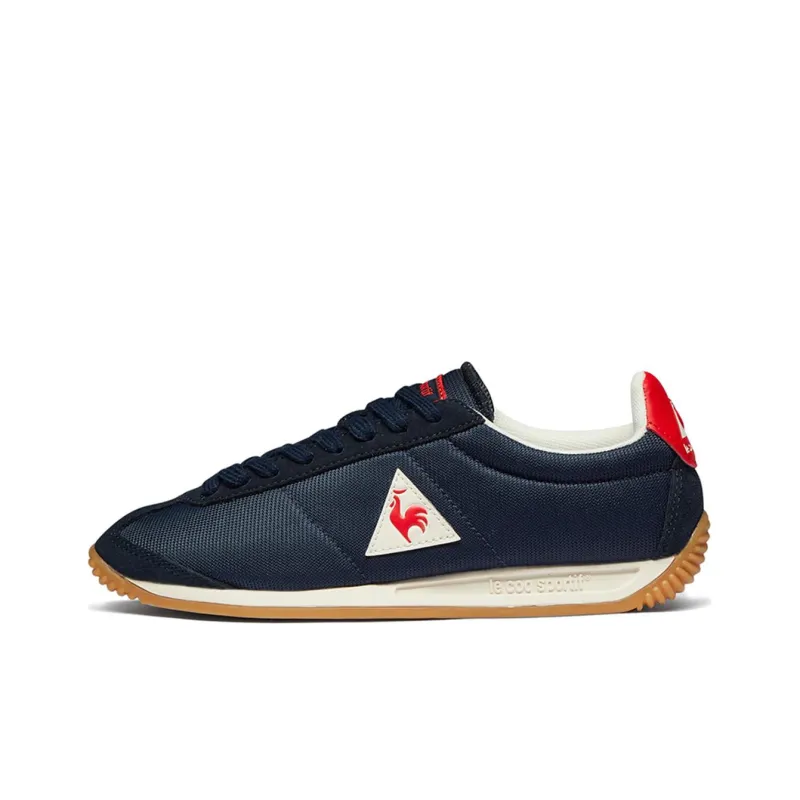 Le Coq Sportif Casual Shoes Unisex Low Top Navy Blue/Red-0