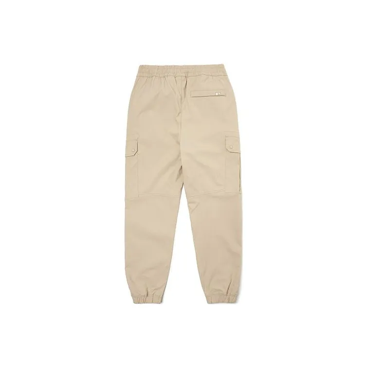 MLB New York Yankees Knitted Sweatpants Unisex Khaki-1
