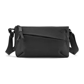 THE NORTH FACE Polyester Crossbody Bag, Shoulder Bag Regular Unisex Pure Black