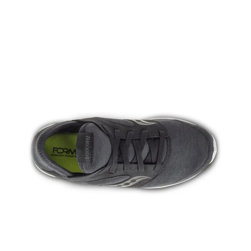 Saucony Kineta Relay Low-Top Running Shoes Women's Gray Black White-2