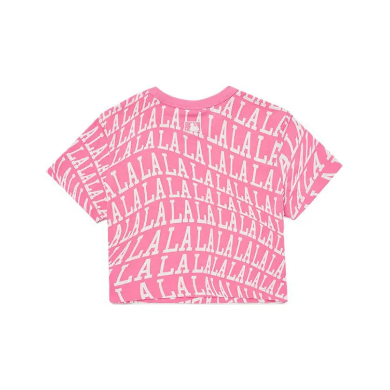 MLB Crop Tops Women's Pink-1