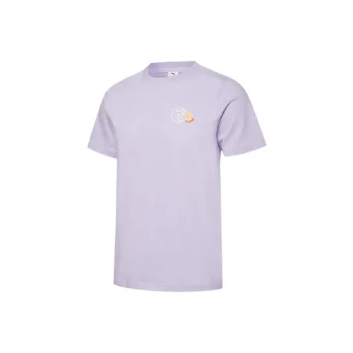 Puma Unisex T-shirt Light Lavender Purple
