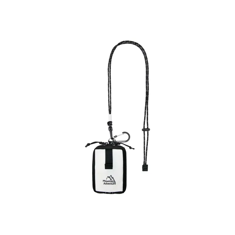 The MAD HATcher Polyamide Cylinder Bag Crossbody Regular Unisex White/Black/Army Green-5