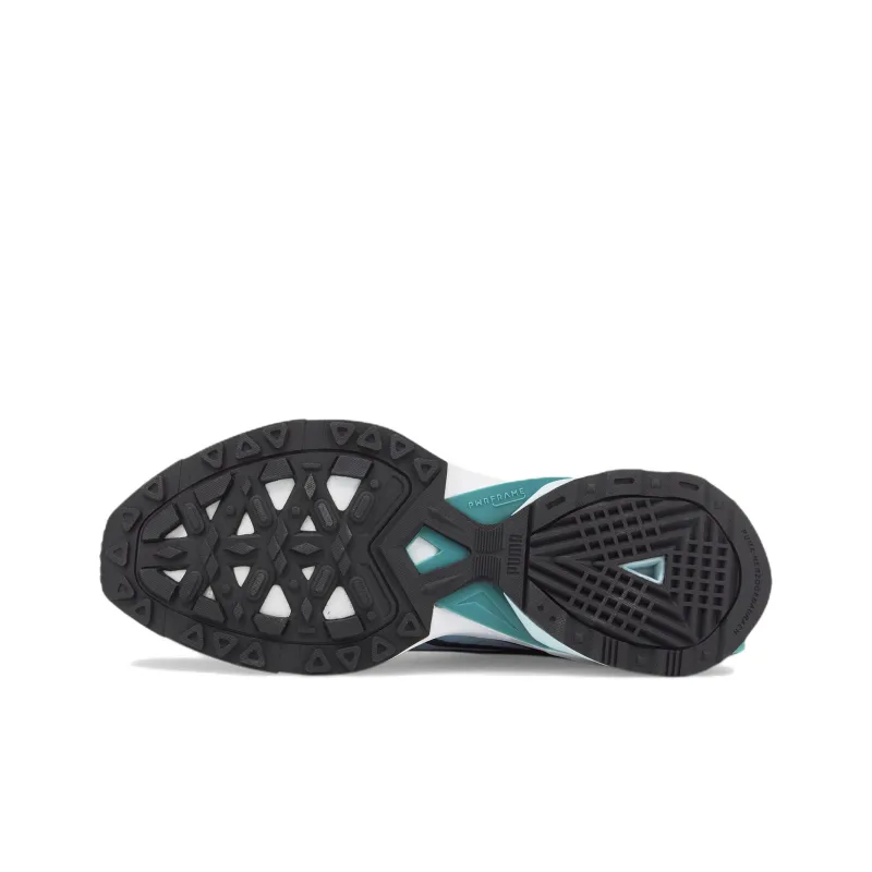PUMA Pwrframe Op-1 Filter Cushioning Anti-Slip And Wear-Resistant Low-Top Casual Shoes Men's Black Blue-4