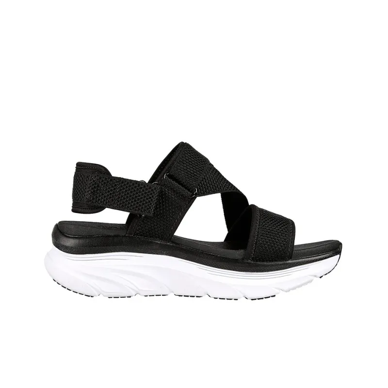 Skechers Relaxed Fit Beach Sandals Women's Black/White-1