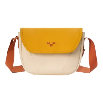 MAH Polyester Shoulder Bag Regular Women's Yellow