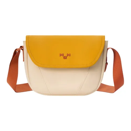 MAH Polyester Shoulder Bag Regular Women's Yellow