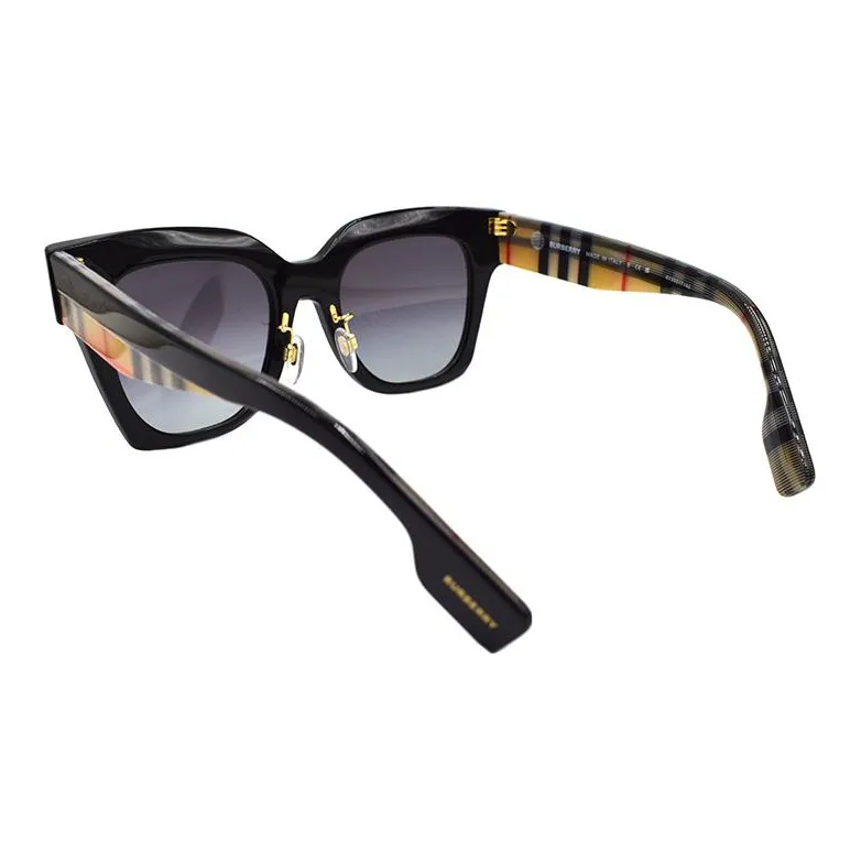 Burberry Vintage Check Square-frame Sunglasses-2