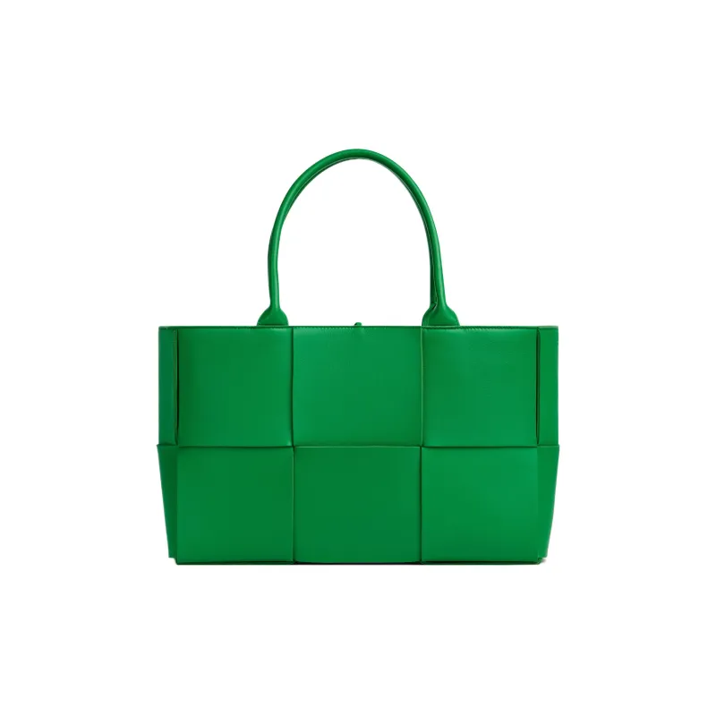 Bottega Veneta Arco Intreccio Tote Bag Medium Parakeet-0