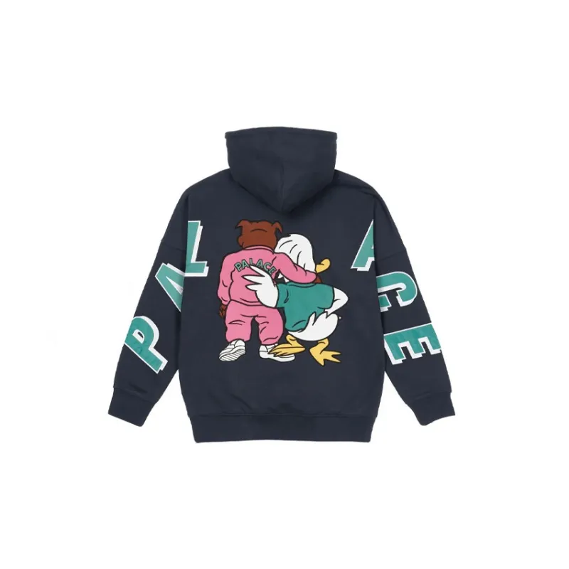 PALACE Dog And Duck Drop Shoulder Hood-1