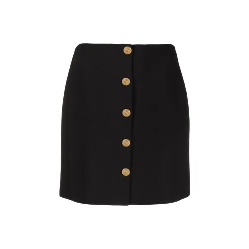 VERSACE Casual Short Skirts Women's Black