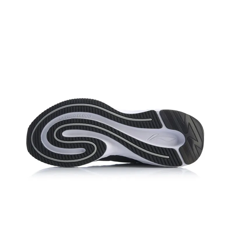 LINING Cloud Five Generations SHIELD Running Shoes Men Low Top Black/Gray-4