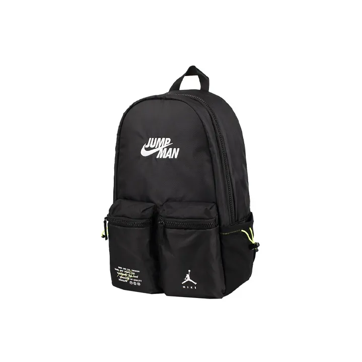 Jordan Polyester Basketball Bag Backpack Regular Unisex Black-2