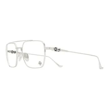 Chrome Hearts Pure Titanium Square Eyeglass Frames Unisex