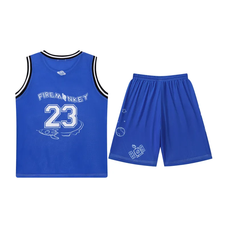 FireMonkey Astronaut Collection Basketball Suit Unisex-25
