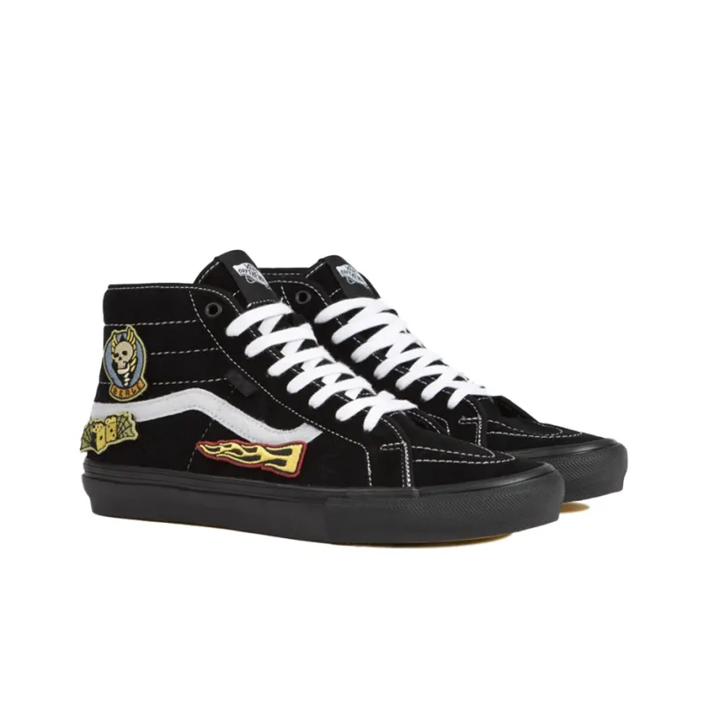 Sk8 Elijah Berle X Skate Vans Hi Decon 'Black'-2