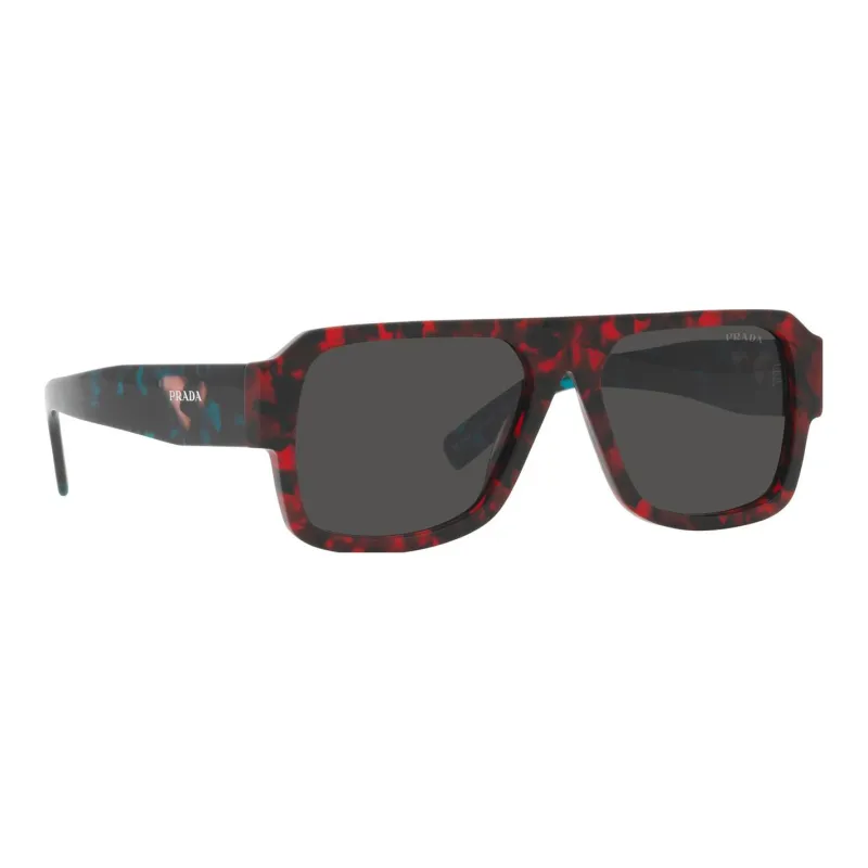 PRADA Sunglasses Unisex Black/Red-1