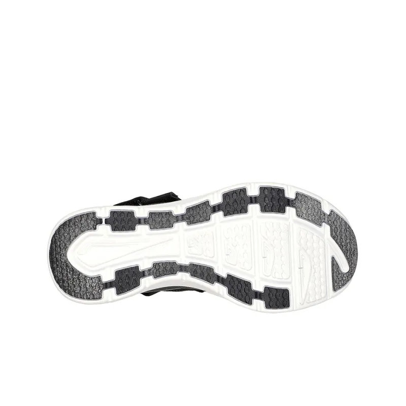 Skechers Relaxed Fit Beach Sandals Women's Black/White-3