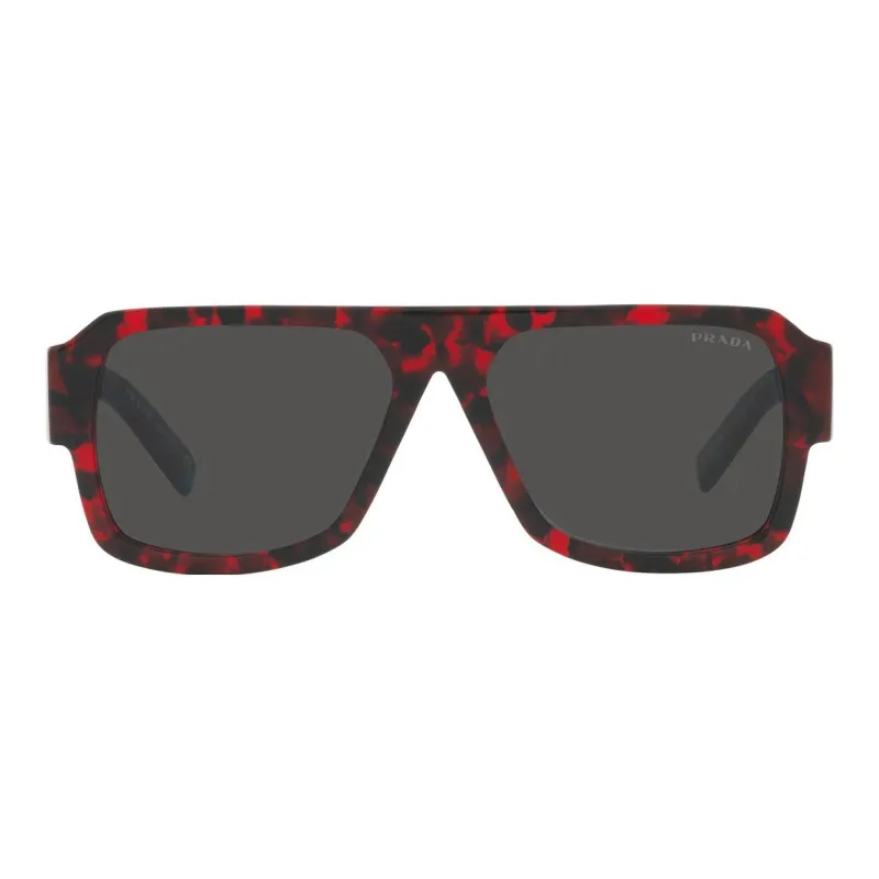 PRADA Sunglasses Unisex Black/Red-0