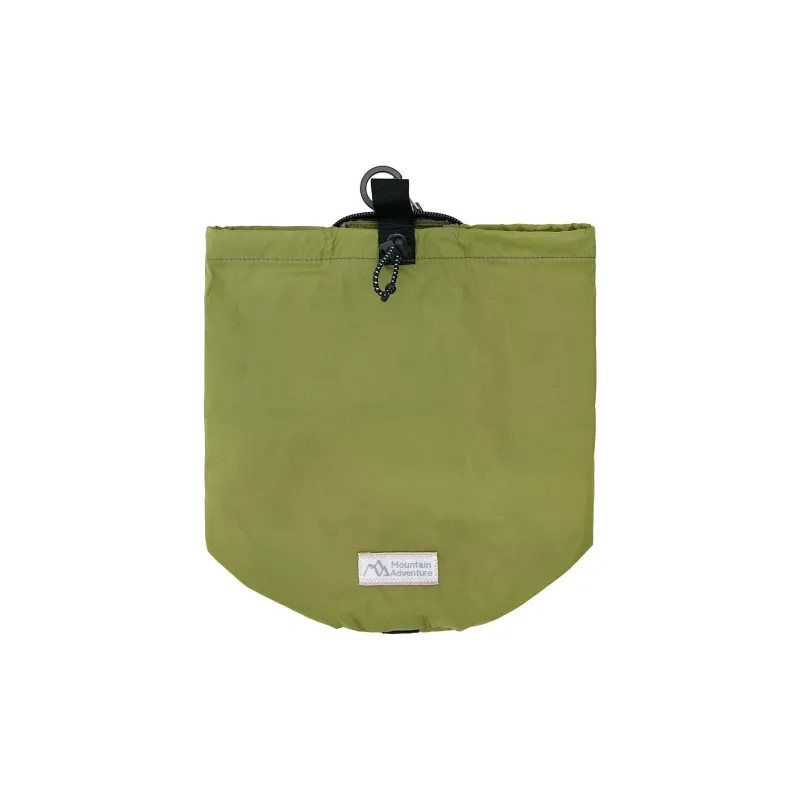 The MAD HATcher Polyamide Cylinder Bag Crossbody Regular Unisex White/Black/Army Green-12