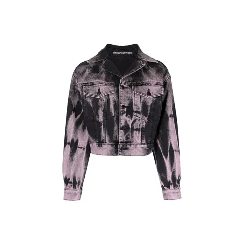 Alexander Wang Cropped Coats Women's Black