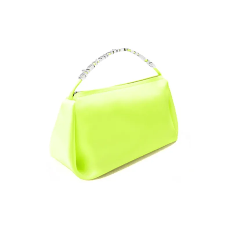 Alexander Wang Satin Handbag Clutch Handbag Trumpets Women's Yellow-1