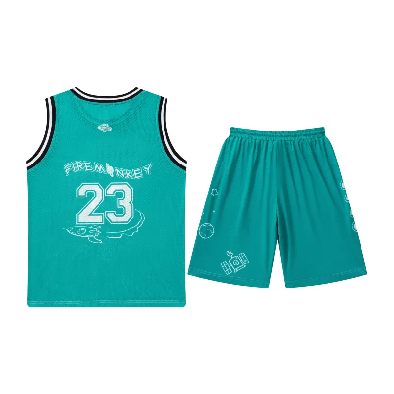 FireMonkey Astronaut Collection Basketball Suit Unisex-27