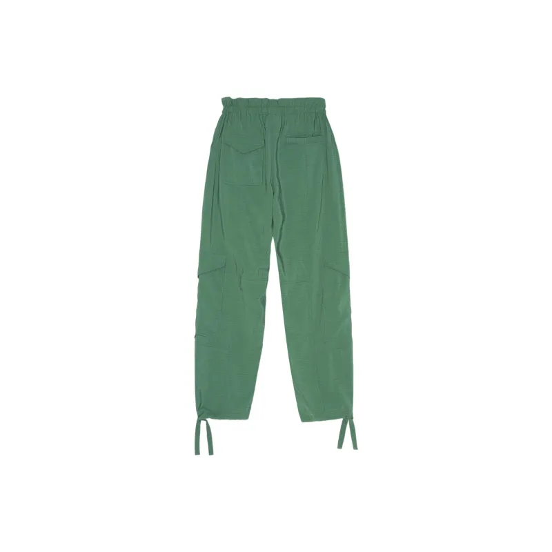 GANNI Cargo Pants Women's Green-1