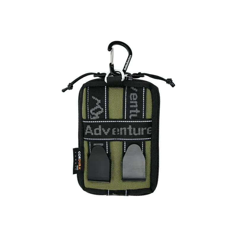 The MAD HATcher Polyamide Cylinder Bag Crossbody Regular Unisex White/Black/Army Green-11